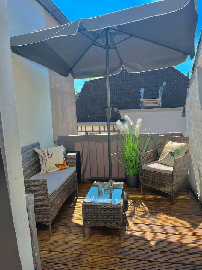 City Apartment, Ferienwohnung 3 Zkdb, Balkon, Dachgeschoss, Naehe Duesseldorf كريفيلد المظهر الخارجي الصورة