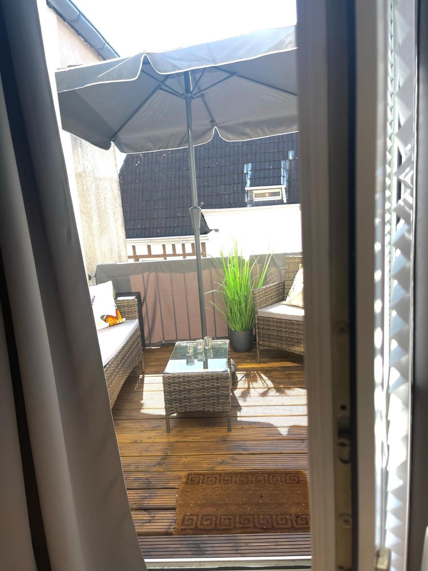 City Apartment, Ferienwohnung 3 Zkdb, Balkon, Dachgeschoss, Naehe Duesseldorf كريفيلد المظهر الخارجي الصورة